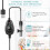 PYPABL 10W Super Mini USB Aquarium Heater, Small Adjustable Heater for 4