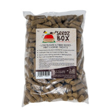 Horse Treats 1kg – Minty Flavour - Fibre Based – Low Sugar – Cereal Gr