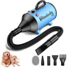 Blanlody Dog Hair Dryer Blaster 3800W/5.2HP Pet Grooming Hair Dryer Lo