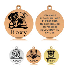 Dog Tags for Pets Engraved UK Personalised Dog Tag Dog Name Tag Dog Ta