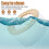 Elyyapt Hamster Sand Bath Container Hamster Sand Bath Box Transparent 5