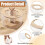 Elyyapt Hamster Sand Bath Container Hamster Sand Bath Box Transparent 3