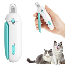 AABDTYYD Cat Nail Clipper with Adjustable 3-Size Trimming Hole Hidden