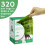 Alpha Pets Compostable Dog Poo Bags With Easy-Tie Handles - 320 Medium 2