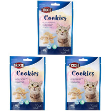 Trixie 42743 Cookies with Salmon and Catnip 50 g (Pack of 3)