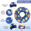 Niuoppy Inflatable Dog Collar for After Surgery, Protective Inflatable 3