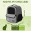Pecute Pecute Cat Carrier Backpack, Breathable Pet Carrier With Multi-entranc 2
