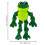 KONG KONG Knots Frog with Inner Rope Skeleton 2