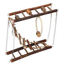 Rosewood Boredom Breaker Activity Suspension Bridge, Activity Toy for