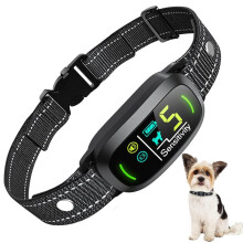 RICIVI Anti Barking Dog Collars, Dog Bark Collar, Rechargeable Smart B