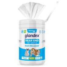 Vetnique Labs Glandex Dog Wipes Cleansing Deodorizing Hygienic Anal Gl