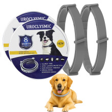 UroClysmic 2 Pack Dog Collar for Infection Prevention, Waterproof & Ad