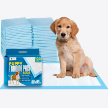 Bazaar Extra Large Puppy Pads 100 Pack 90x60cm – Disposable Puppy Trai