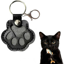 Guhupoy Personalised Dog Fur Keepsake Dog Keyring,Pet Memorial Gift wi