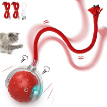 PUHOHUN Interactive Cat Toy Ball, Electric Automatic Cat Toys for Indo