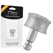 IREDOON Dog Nail Grinder Replacement Head-Integrated Grinding Head for