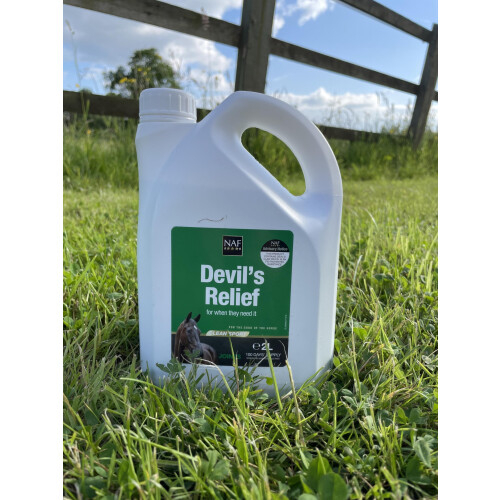 NAF Devil's Relief 2L – Herbal Joint Comfort Supplement for Horses – W 2
