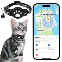 Pipihome Cat Tracker, Dog Tracker with No Monthly Fees, GPS Pet Tracke