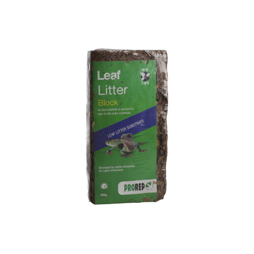 ProRep Leaf Litter Brick 500g | Reptile Substrate | Leaves for Bioacti 2
