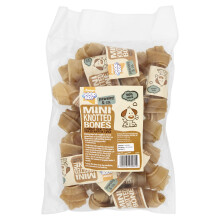 Good Boy - Mini Rawhide Knotted Bones - Dog Chews - Made From 100 Perc