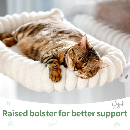 GUUSII HOME Cat Window Bed Perch Foldable Suction Cup Window Sill Hamm 1