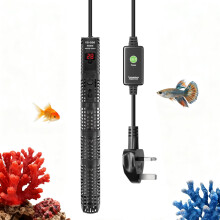 Luxvista 500W Aquarium Heater Digital Fish Tank Heater, Submersible Tu