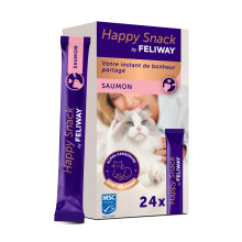 Happy Snack by FELIWAY Salmon - Delicious Calming Creamy Cat Treats, 2