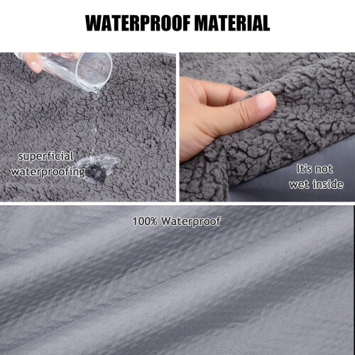 Nogsay Dog Bed Cover,Replacement Soft Plush Outer Cover for For Small/ 2