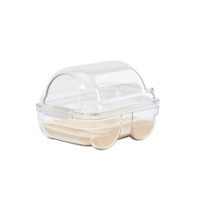 TOKAYIFE Hamster Sand Bath, Hamster Toilet, Hamster Sand Bathroom, Con