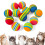 Cobee Rainbow Cat Toy, 12 Pieces Large 3.5 CM Interactive Ball for Kit 1