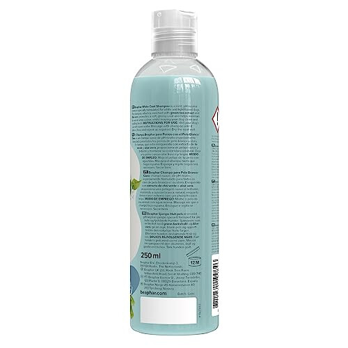 Beaphar Beaphar - White Coat Dog Shampoo - Enriched with Green Tea Extract & A 1