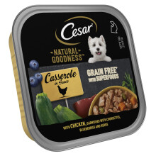 Cesar Natural Goodness Casserole - Wet Dog Food - for Adult Dogs - wit