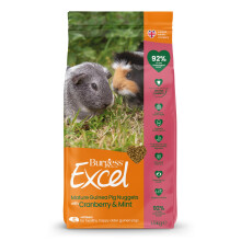 Burgess Excel Guinea Pig Food with Cranberry & Mint for Mature Pets -