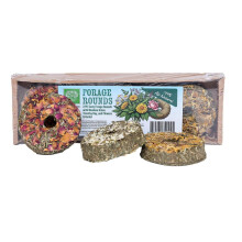 Small Pet Select – Forage Rounds Natural Treats for Rabbits, Guinea Pi