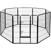 AVC Designs Pet Dog Playpen Heavy Duty Fence Exercise Pen Portable Pup