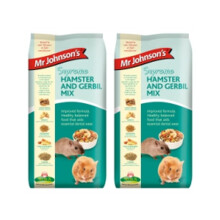 Mr Johnson's Supreme Hamster and Gerbil Mix | Pack of 2 x 900g