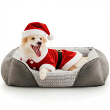 Heymamba Medium Dog Bed to Soothe/Stabilize Emotions, Machine Washable