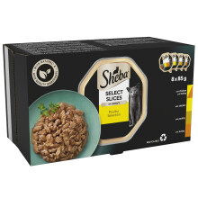 Sheba Select Slices Cat Trays Poultry Collection in Gravy (4 x 8 x 85