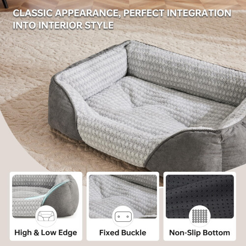 Heymamba Medium Dog Bed to Soothe/Stabilize Emotions, Machine Washable 2
