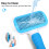 Self Cleaning Cat & Dog Slicker Brush with Smooth Handle - Great for M 6