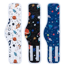 MICOOYO Reusable Dog Nappies Male, Lightweight 3 Pack Washable Belly B