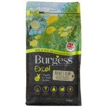 Burgess Excel Natures Blend Rabbit Food, 1.5 kg