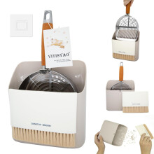 Vitisyao Cat Litter Scoop with Holder, Stainless Steel Cat Litter Scoo