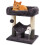 Grey Cat Tree Tower with Sisal Scratching Posts, Condo, Bed, Dangling 1