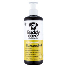 Flaxseed Oil by Buddycare (500ml) for Dogs Skin & Dog Supplement | Pur