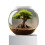 WAVE Crystal Globe Blown Glass 20 3