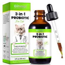 Probiotics for Cats - Cat Probiotic for Digestive & Gut Health, 3-IN-1