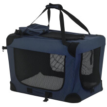 PawHut Foldable Pet Carrier for Small and Miniature Dogs, Portable Cat