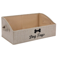 Morezi Dog toy box pet toy storage shallow baskets large perfect for l