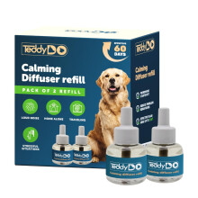 TeddyDo Calming Diffuser Refill for Dogs| Pack of Two| 60 Days Kit | C